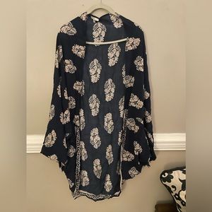 Kimono cape